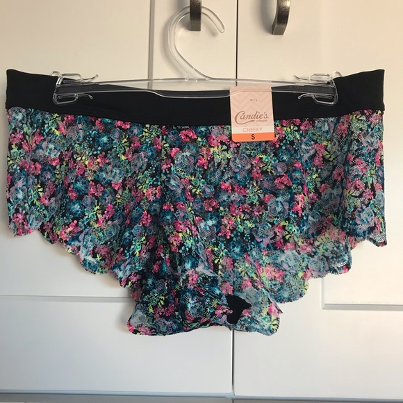 NWT Candie’s Lace Cheeky Panties Size Small - Picture 2 of 4
